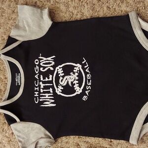 3 piece set White Sox onsies